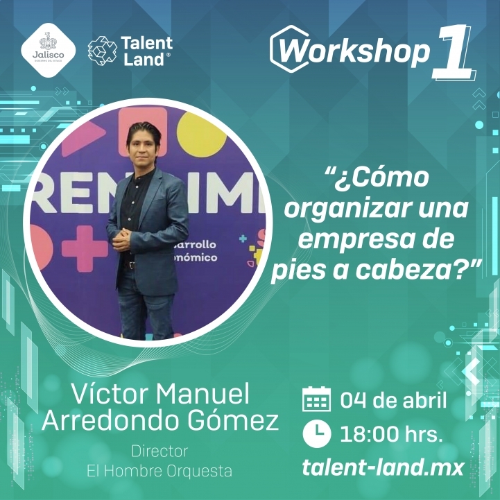 Workshop: Como organizar una empresa de pies a cabeza